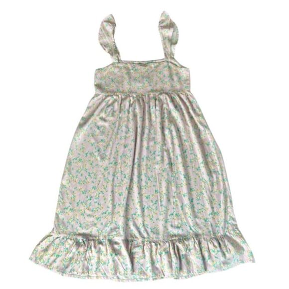 Sokee Collective Summer Flutter Dress in Lavender/Yellow Floral. Size Small. NWT - Picture 14 of 16